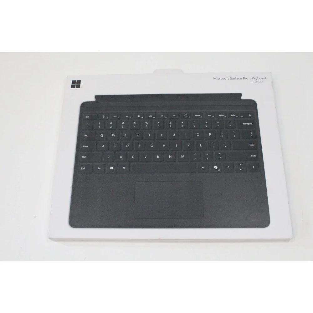 Microsoft Surface Pro Keyboard Model 1905 Black Backlit Type Cover QWERTY Layout